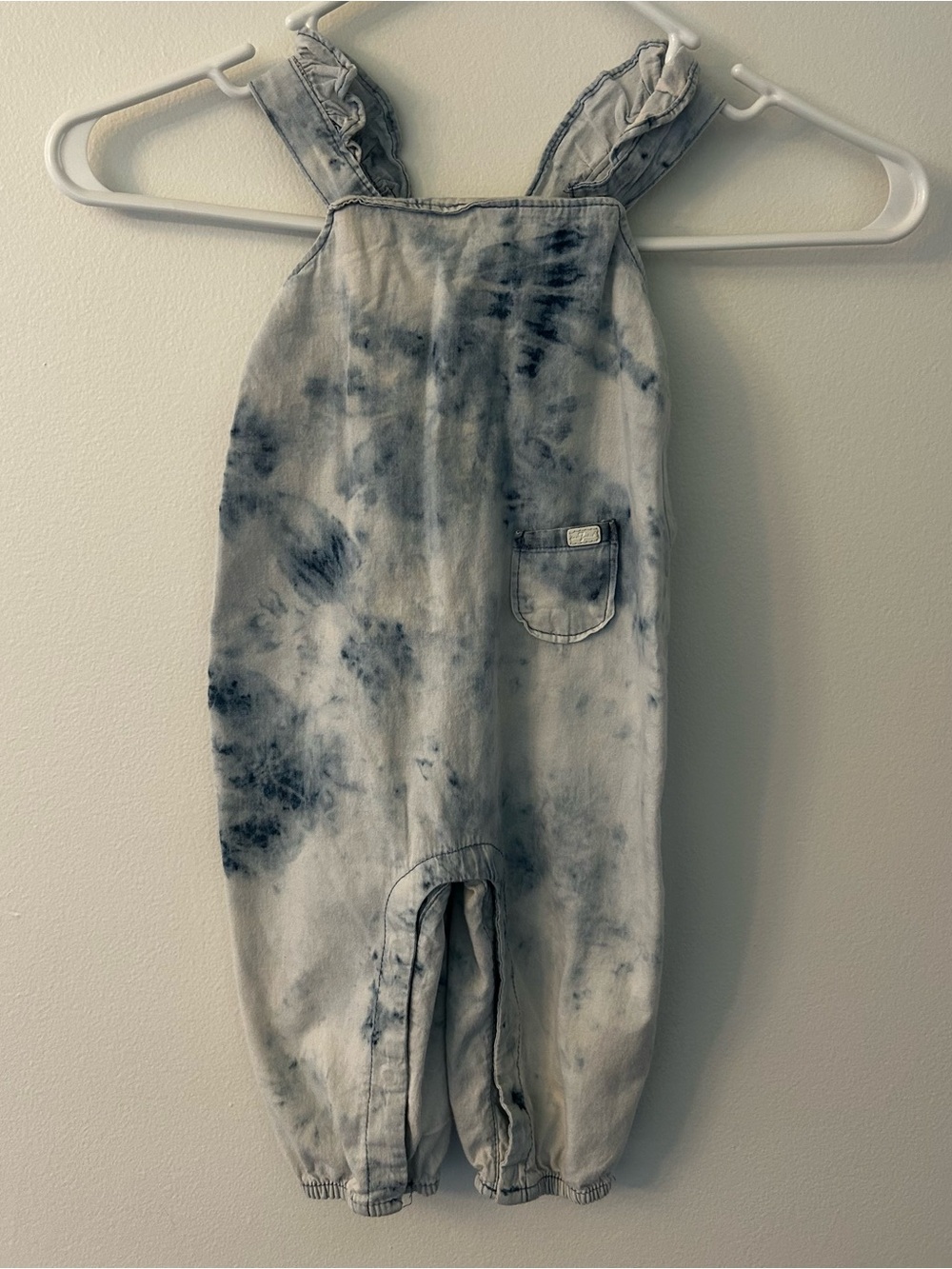 Tie-Dye Baby Overalls